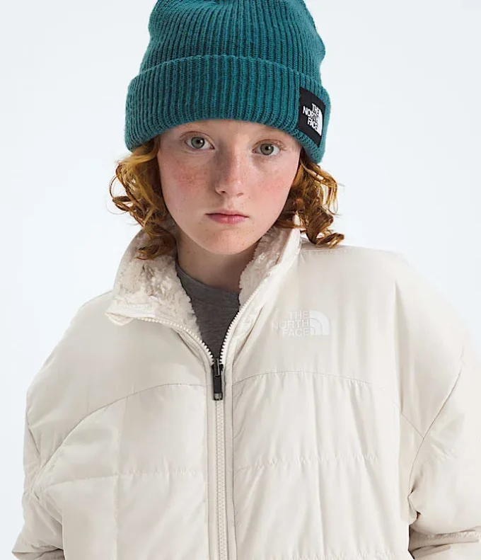 Wendbare Shasta-Jacke mit durchgehendem Reißverschluss für Mädchen Wendbare Shasta-Jacke mit durchgehendem Reißverschluss für Mädchen