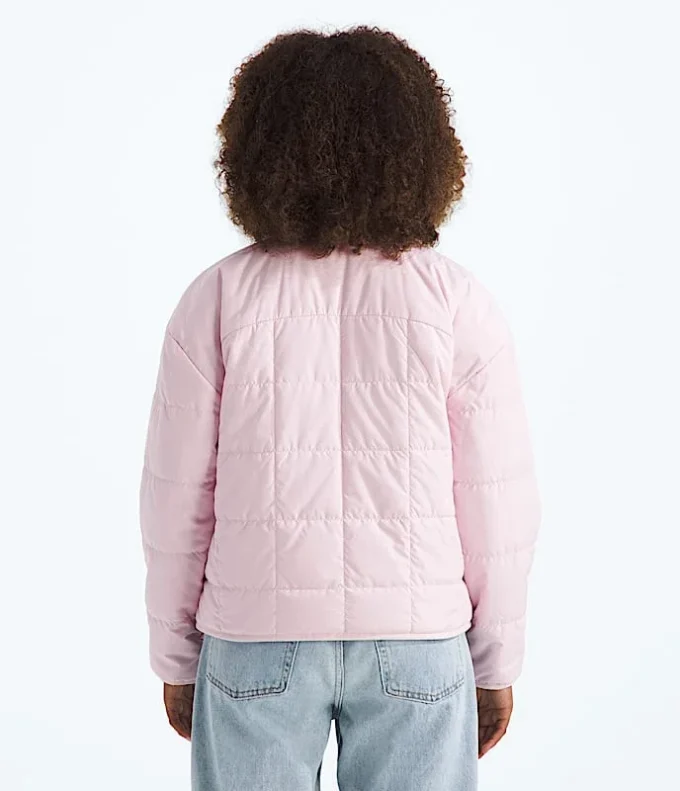 Wendbare Shasta-Jacke mit durchgehendem Reißverschluss für Mädchen Wendbare Shasta-Jacke mit durchgehendem Reißverschluss für Mädchen