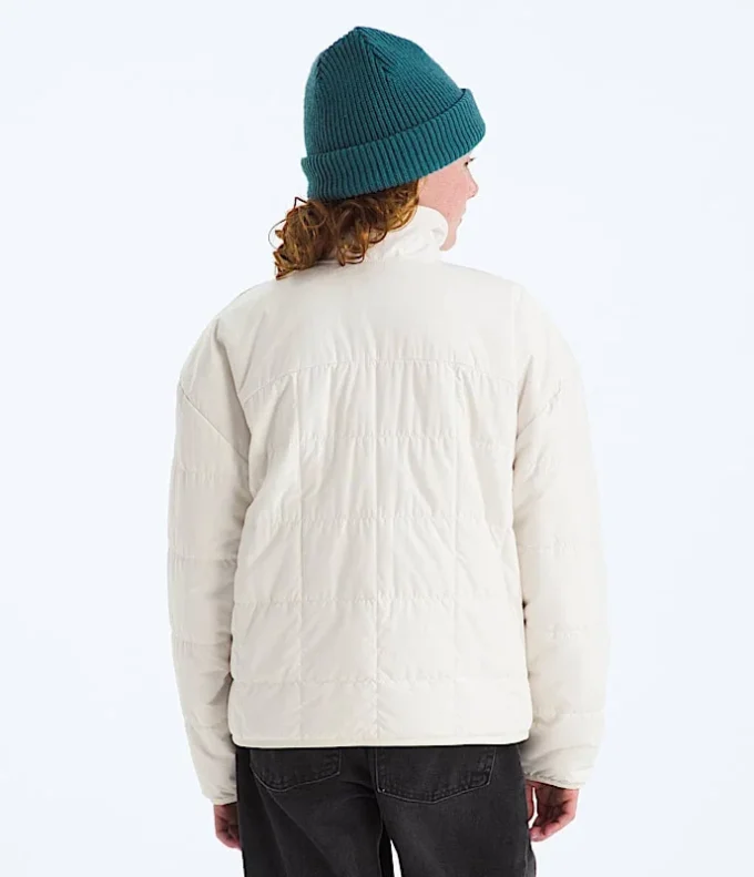 Wendbare Shasta-Jacke mit durchgehendem Reißverschluss für Mädchen Wendbare Shasta-Jacke mit durchgehendem Reißverschluss für Mädchen