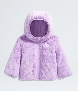 Wendbare Shasta-Jacke mit Kapuze und durchgehendem Reißverschluss für Babys Wendbare Shasta-Jacke mit Kapuze und durchgehendem Reißverschluss für Babys