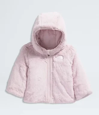 Wendbare Shasta-Jacke mit Kapuze und durchgehendem Reißverschluss für Babys Wendbare Shasta-Jacke mit Kapuze und durchgehendem Reißverschluss für Babys