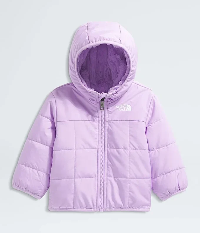 Wendbare Shasta-Jacke mit Kapuze und durchgehendem Reißverschluss für Babys Wendbare Shasta-Jacke mit Kapuze und durchgehendem Reißverschluss für Babys