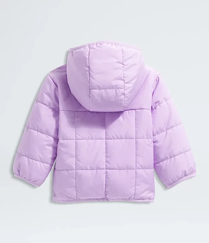 Wendbare Shasta-Jacke mit Kapuze und durchgehendem Reißverschluss für Babys Wendbare Shasta-Jacke mit Kapuze und durchgehendem Reißverschluss für Babys