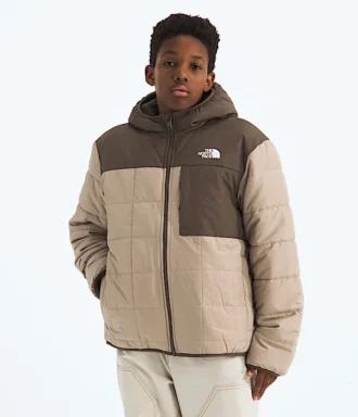 Wendbare Shasta-Jacke mit Kapuze und durchgehendem Reißverschluss für Jungen Wendbare Shasta-Jacke mit Kapuze und durchgehendem Reißverschluss für Jungen