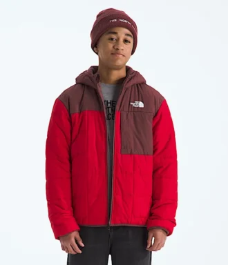 Wendbare Shasta-Jacke mit Kapuze und durchgehendem Reißverschluss für Jungen Wendbare Shasta-Jacke mit Kapuze und durchgehendem Reißverschluss für Jungen