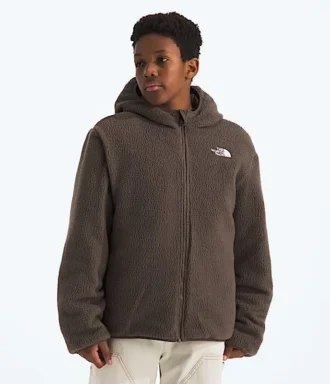 Wendbare Shasta-Jacke mit Kapuze und durchgehendem Reißverschluss für Jungen Wendbare Shasta-Jacke mit Kapuze und durchgehendem Reißverschluss für Jungen