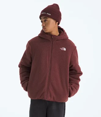 Wendbare Shasta-Jacke mit Kapuze und durchgehendem Reißverschluss für Jungen Wendbare Shasta-Jacke mit Kapuze und durchgehendem Reißverschluss für Jungen