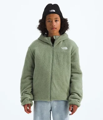Wendbare Shasta-Jacke mit Kapuze und durchgehendem Reißverschluss für Jungen Wendbare Shasta-Jacke mit Kapuze und durchgehendem Reißverschluss für Jungen