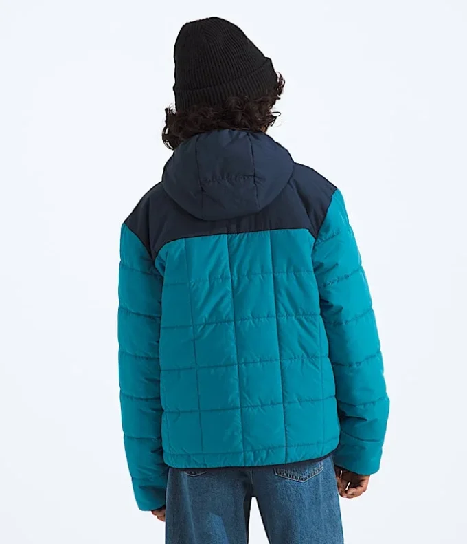 Wendbare Shasta-Jacke mit Kapuze und durchgehendem Reißverschluss für Jungen Wendbare Shasta-Jacke mit Kapuze und durchgehendem Reißverschluss für Jungen