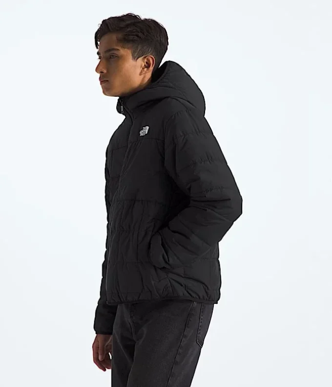 Wendbare Shasta-Jacke mit Kapuze und durchgehendem Reißverschluss für Jungen Wendbare Shasta-Jacke mit Kapuze und durchgehendem Reißverschluss für Jungen