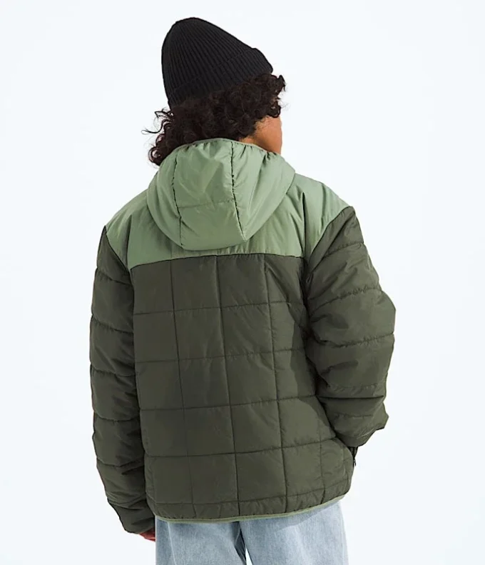Wendbare Shasta-Jacke mit Kapuze und durchgehendem Reißverschluss für Jungen Wendbare Shasta-Jacke mit Kapuze und durchgehendem Reißverschluss für Jungen