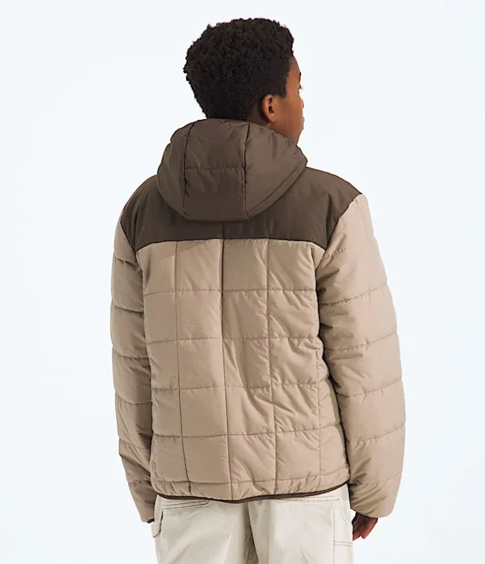 Wendbare Shasta-Jacke mit Kapuze und durchgehendem Reißverschluss für Jungen Wendbare Shasta-Jacke mit Kapuze und durchgehendem Reißverschluss für Jungen