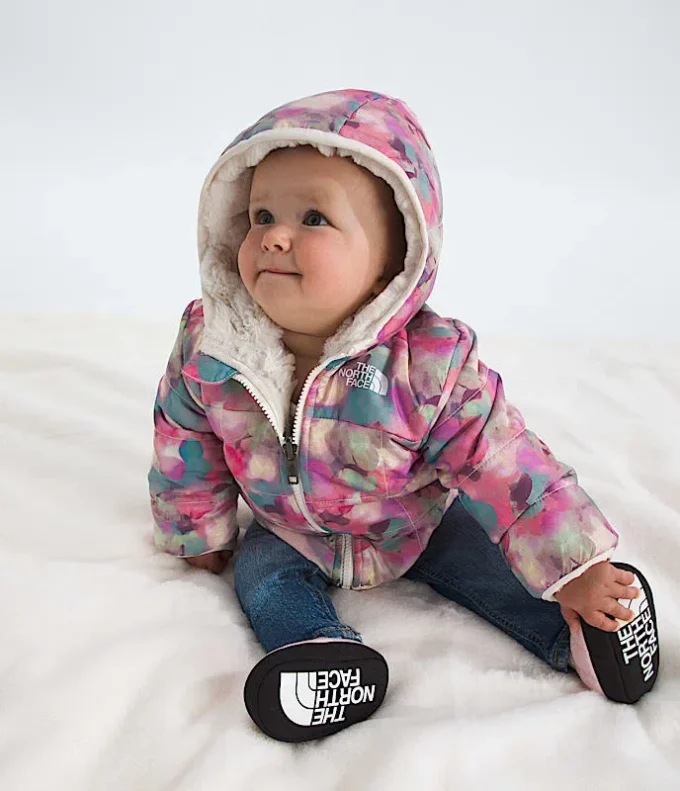Wendbare Shasta-Kapuzenjacke mit durchgehendem Reißverschluss für Babys – Print Wendbare Shasta-Kapuzenjacke mit durchgehendem Reißverschluss für Babys – Print
