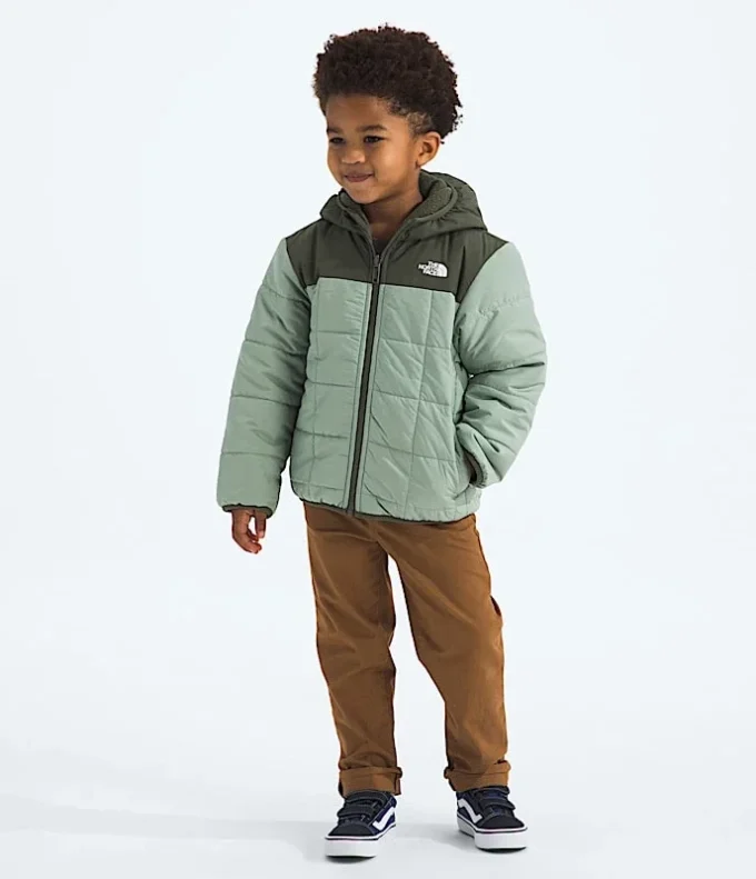 Wendbare Shasta-Kapuzenjacke mit durchgehendem Reißverschluss für Kinder Wendbare Shasta-Kapuzenjacke mit durchgehendem Reißverschluss für Kinder