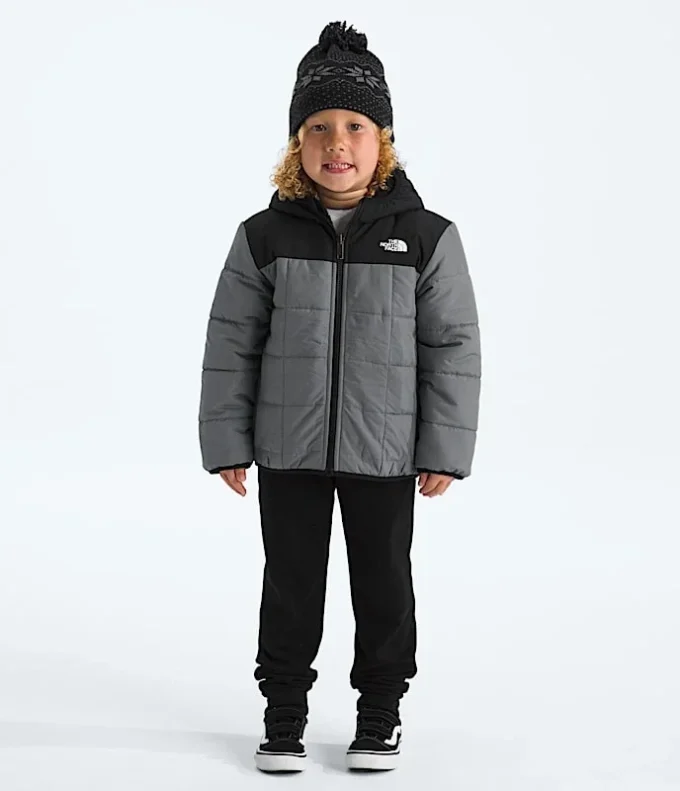 Wendbare Shasta-Kapuzenjacke mit durchgehendem Reißverschluss für Kinder Wendbare Shasta-Kapuzenjacke mit durchgehendem Reißverschluss für Kinder