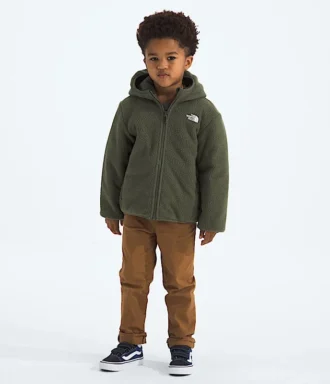 Wendbare Shasta-Kapuzenjacke mit durchgehendem Reißverschluss für Kinder Wendbare Shasta-Kapuzenjacke mit durchgehendem Reißverschluss für Kinder