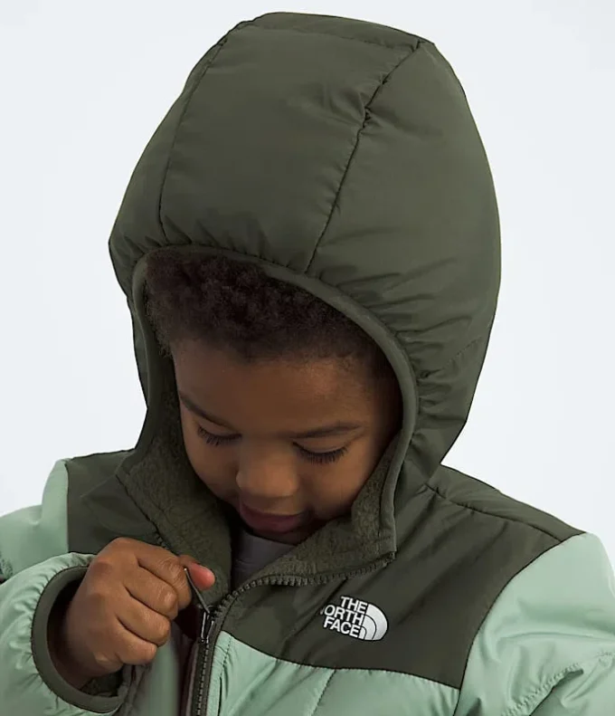Wendbare Shasta-Kapuzenjacke mit durchgehendem Reißverschluss für Kinder Wendbare Shasta-Kapuzenjacke mit durchgehendem Reißverschluss für Kinder
