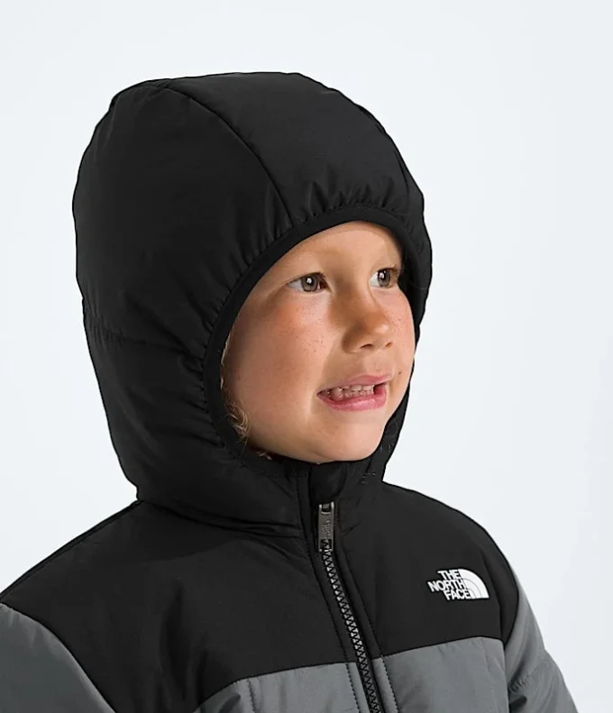 Wendbare Shasta-Kapuzenjacke mit durchgehendem Reißverschluss für Kinder Wendbare Shasta-Kapuzenjacke mit durchgehendem Reißverschluss für Kinder
