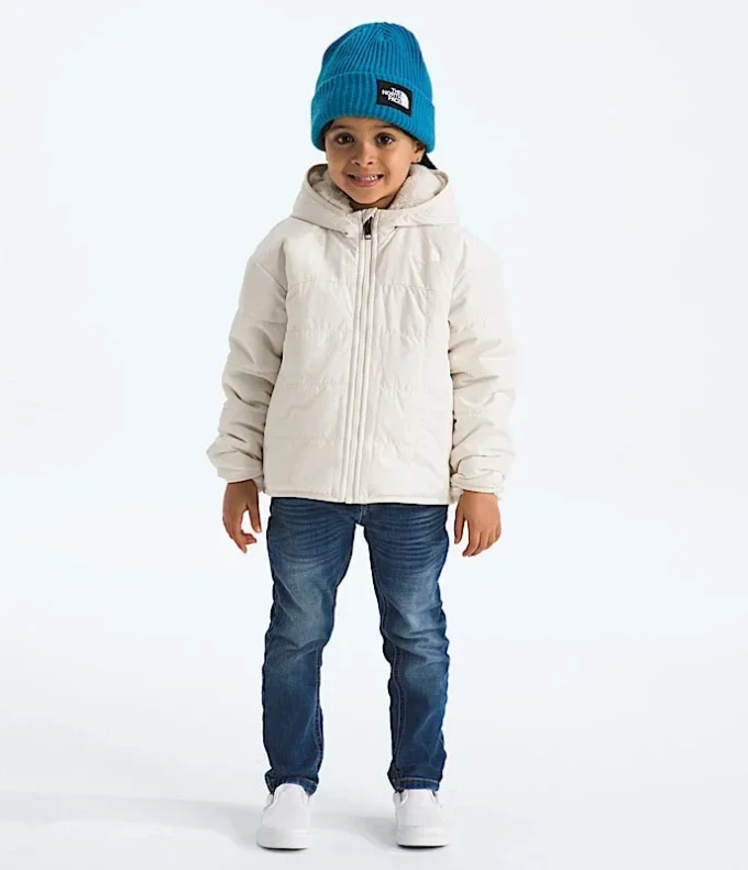 Wendbare Shasta-Kapuzenjacke mit durchgehendem Reißverschluss für Mädchen Wendbare Shasta-Kapuzenjacke mit durchgehendem Reißverschluss für Mädchen