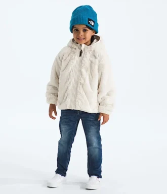 Wendbare Shasta-Kapuzenjacke mit durchgehendem Reißverschluss für Mädchen Wendbare Shasta-Kapuzenjacke mit durchgehendem Reißverschluss für Mädchen