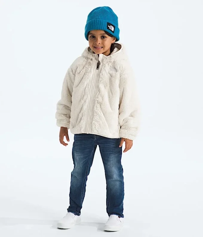 Wendbare Shasta-Kapuzenjacke mit durchgehendem Reißverschluss für Mädchen Wendbare Shasta-Kapuzenjacke mit durchgehendem Reißverschluss für Mädchen