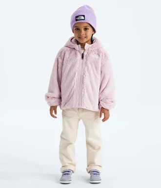 Wendbare Shasta-Kapuzenjacke mit durchgehendem Reißverschluss für Mädchen Wendbare Shasta-Kapuzenjacke mit durchgehendem Reißverschluss für Mädchen