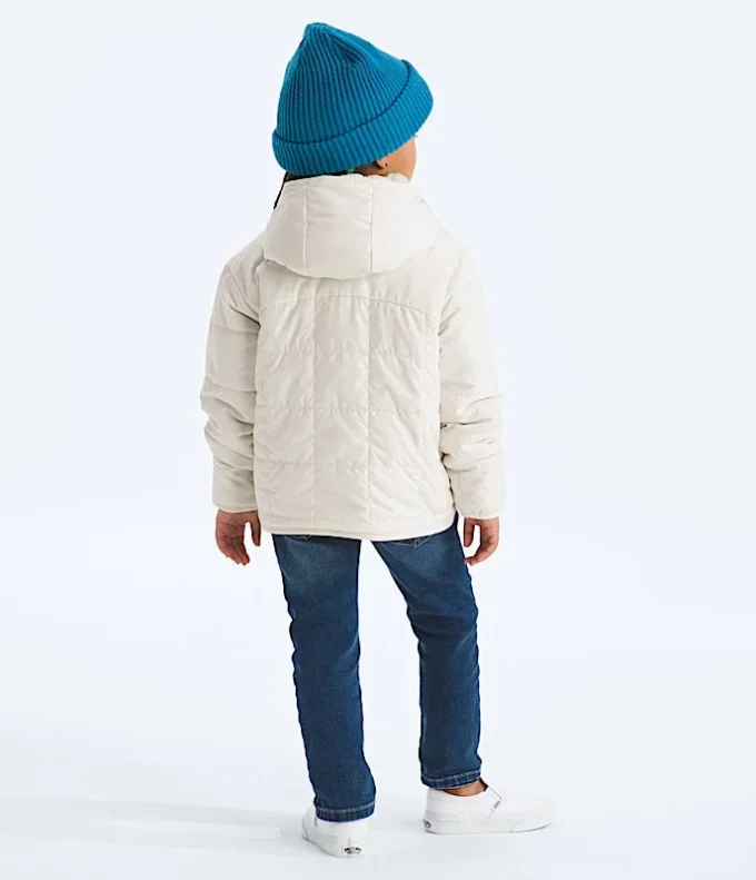 Wendbare Shasta-Kapuzenjacke mit durchgehendem Reißverschluss für Mädchen Wendbare Shasta-Kapuzenjacke mit durchgehendem Reißverschluss für Mädchen