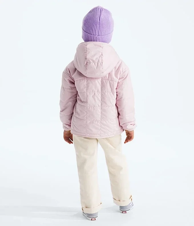 Wendbare Shasta-Kapuzenjacke mit durchgehendem Reißverschluss für Mädchen Wendbare Shasta-Kapuzenjacke mit durchgehendem Reißverschluss für Mädchen