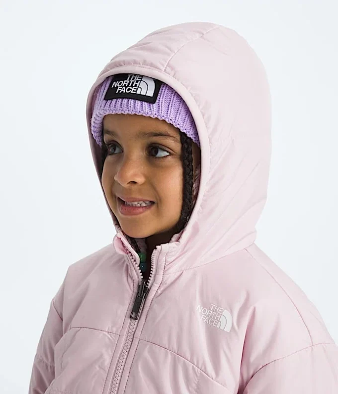 Wendbare Shasta-Kapuzenjacke mit durchgehendem Reißverschluss für Mädchen Wendbare Shasta-Kapuzenjacke mit durchgehendem Reißverschluss für Mädchen