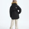 Wendbarer Perrito Parka für Mädchen Wendbarer Perrito Parka für Mädchen
