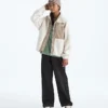 Yumiori-Jacke mit durchgehendem Reißverschluss für Mädchen Yumiori-Jacke mit durchgehendem Reißverschluss für Mädchen
