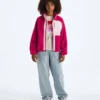 Yumiori-Jacke mit durchgehendem Reißverschluss für Mädchen Yumiori-Jacke mit durchgehendem Reißverschluss für Mädchen