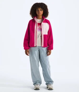 Yumiori-Jacke mit durchgehendem Reißverschluss für Mädchen