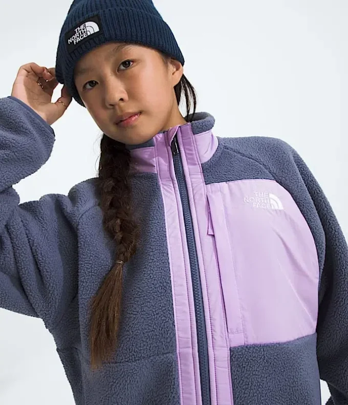 Yumiori-Jacke mit durchgehendem Reißverschluss für Mädchen Yumiori-Jacke mit durchgehendem Reißverschluss für Mädchen